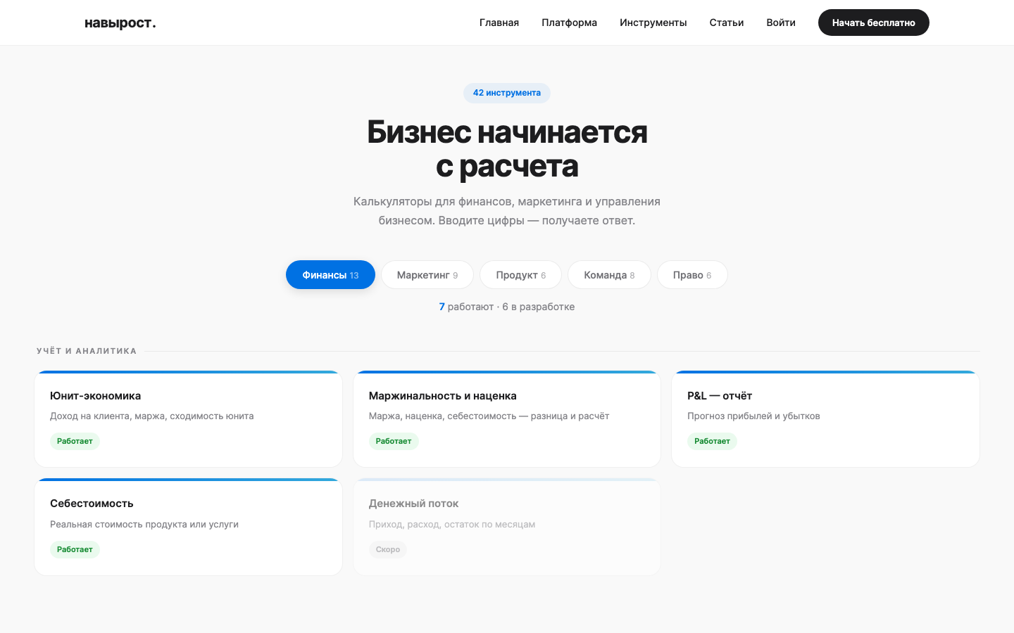 Навырост — SaaS-платформа — фото 2